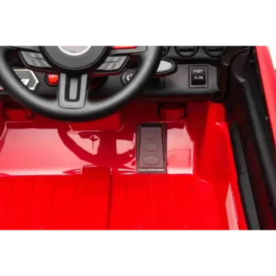 Elektrické autíčko Ford Shelby Mustang GT 500 Cobra, červené, 2,4 GHz dálkové ovládání, USB Vstup, LED Světla, 2 x 30W motor, OR