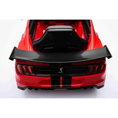 Elektrické autíčko Ford Shelby Mustang GT 500 Cobra, červené, 2,4 GHz dálkové ovládání, USB Vstup, LED Světla, 2 x 30W motor, OR