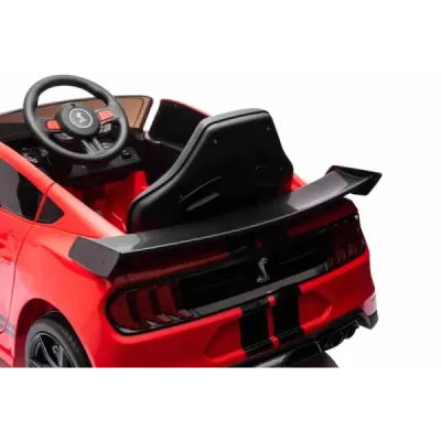 Elektrické autíčko Ford Shelby Mustang GT 500 Cobra, červené, 2,4 GHz dálkové ovládání, USB Vstup, LED Světla, 2 x 30W motor, OR