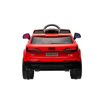 Elektrické autíčko Audi Q7 12V – červené, jedno‑místné