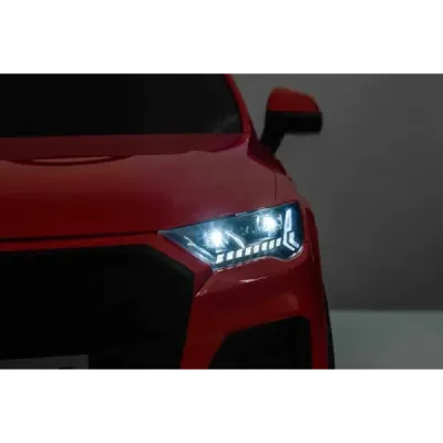 Elektrické autíčko Audi Q7 12V – červené, jedno‑místné
