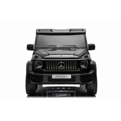 Elektrické autíčko Mercedes-Benz G63 AMG 4x4² Dvoumístné 12V, černé, MP3 Přehrávač s USB/AUX vstupem, Pohon 4x4, Baterie 12V14Ah