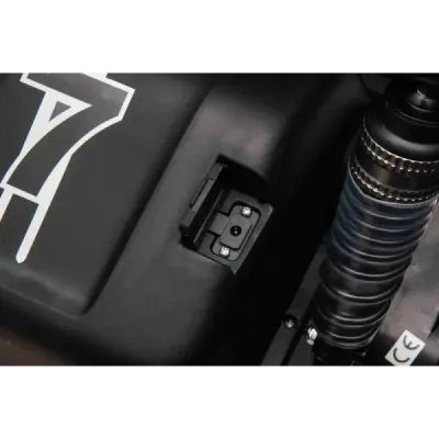 Elektrická Motokára SPORT-KART 24V, zelená, EVA kola, Koženkové sedátko, 2 x 50W Motor, 24V Baterie, Masivní kovová konstrukce