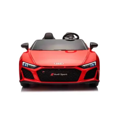 Elektrické autíčko Audi R8 SPYDER Dvoumístné 24V, červené, MP3 Přehrávač s USB/AUX a Bluetoothem, Baterie 24V/14Ah, 2 x 200W Mot Elektrické autíčko Audi R8 SPYDER Dvoumístné 24V, červené, MP3 Přehrávač s USB/AUX a Bluetoothem, Baterie 24V/14Ah, 2 x 200W Mot