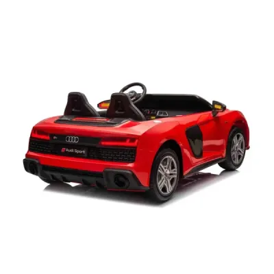 Elektrické autíčko Audi R8 SPYDER Dvoumístné 24V, červené, MP3 Přehrávač s USB/AUX a Bluetoothem, Baterie 24V/14Ah, 2 x 200W Mot Elektrické autíčko Audi R8 SPYDER Dvoumístné 24V, červené, MP3 Přehrávač s USB/AUX a Bluetoothem, Baterie 24V/14Ah, 2 x 200W Mot