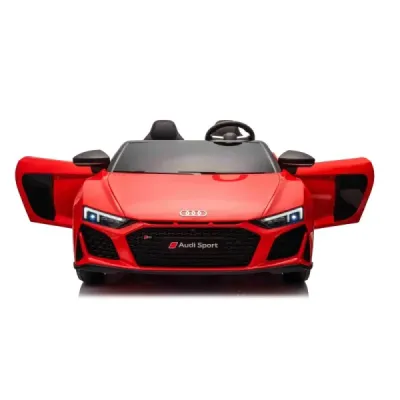 Elektrické autíčko Audi R8 SPYDER Dvoumístné 24V, červené, MP3 Přehrávač s USB/AUX a Bluetoothem, Baterie 24V/14Ah, 2 x 200W Mot Elektrické autíčko Audi R8 SPYDER Dvoumístné 24V, červené, MP3 Přehrávač s USB/AUX a Bluetoothem, Baterie 24V/14Ah, 2 x 200W Mot