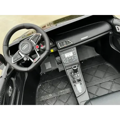 Elektrické autíčko Audi R8 SPYDER Dvoumístné 24V, červené, MP3 Přehrávač s USB/AUX a Bluetoothem, Baterie 24V/14Ah, 2 x 200W Mot Elektrické autíčko Audi R8 SPYDER Dvoumístné 24V, červené, MP3 Přehrávač s USB/AUX a Bluetoothem, Baterie 24V/14Ah, 2 x 200W Mot