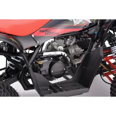 Benzínová čtyřkolka pro děti Beneo Motors ZXY červená - 125cm3