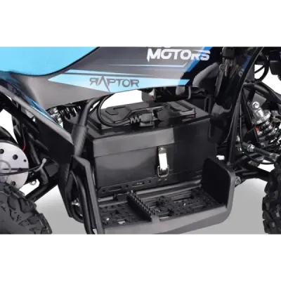Elektrická čtyřkolka pro děti Beneo Motors Raptor modrá - 800W