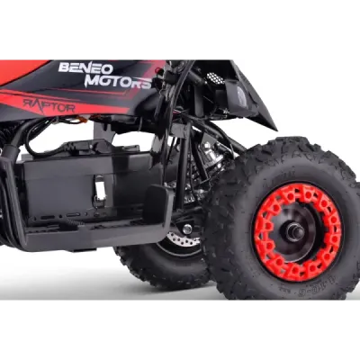 Elektrická čtyřkolka pro děti Beneo Motors Raptor červená - 800W