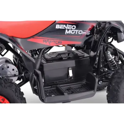 Elektrická čtyřkolka pro děti Beneo Motors Raptor červená - 800W