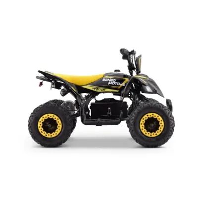 Elektrická čtyřkolka pro děti Beneo Motors Raptor žlutá - 800W