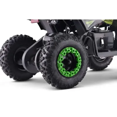 Elektrická čtyřkolka pro děti Beneo Motors Veloci zelená - 800W