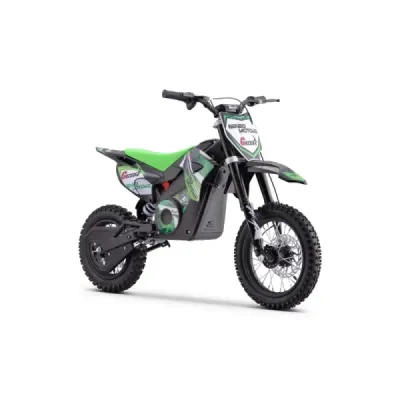 Elektrický Motocross pro děti Beneo Motors Gazelle zelený - 1000W
