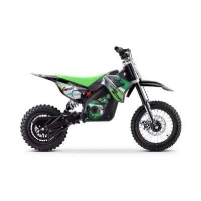 Elektrický Motocross pro děti Beneo Motors Gazelle zelený - 1000W