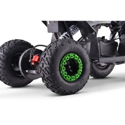 Elektrická čtyřkolka pro děti Beneo Motors T-REX zelený - 1300W