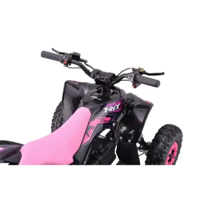 Elektrická čtyřkolka pro děti Beneo Motors T-REX růžový - 1300W