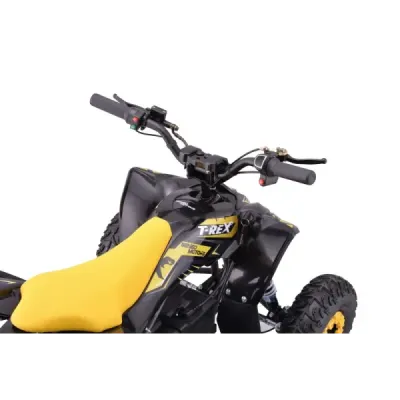 Elektrická čtyřkolka pro děti Beneo Motors T-REX žlutý - 1300W