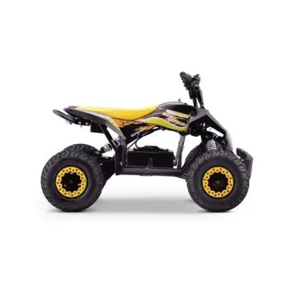 Elektrická čtyřkolka pro děti Beneo Motors SPIDER žlutý - 1000W