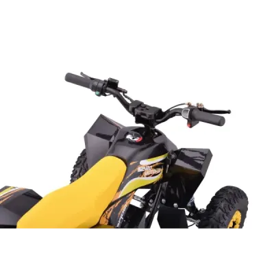 Elektrická čtyřkolka pro děti Beneo Motors SPIDER žlutý - 1000W