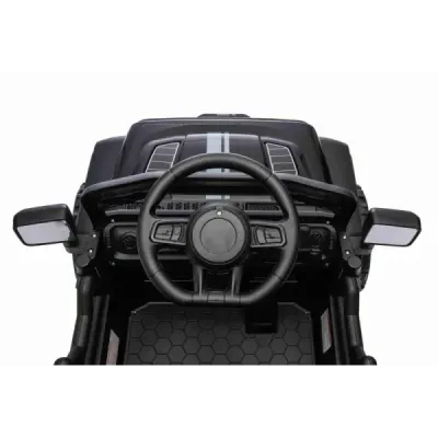 Elektrické autíčko OFFROAD NEW s pohonem zadních kol, černé, Lithiová baterie, Vysoký podvozek, široké sedátko, Odpružené náprav