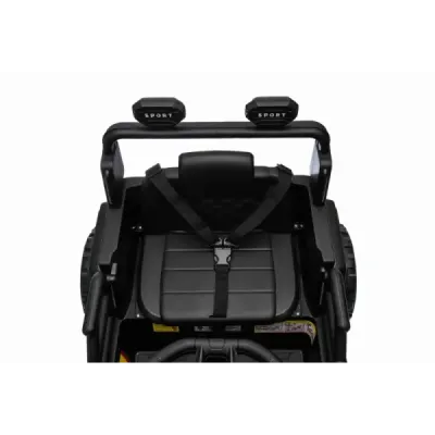 Elektrické autíčko OFFROAD NEW s pohonem zadních kol, červené, Lithiová baterie, Vysoký podvozek, široké sedátko, Odpružené nápr