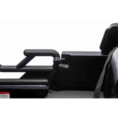 Elektrické autíčko OFFROAD NEW s pohonem zadních kol, červené, Lithiová baterie, Vysoký podvozek, široké sedátko, Odpružené nápr