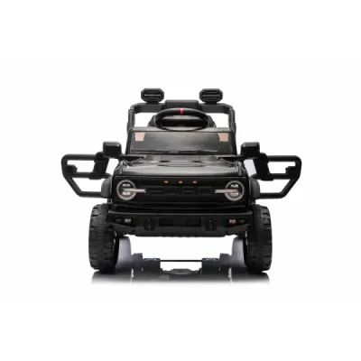 Elektrické autíčko Ford Bronco s pohonem zadních kol s licencí (Jednomístné), černé, Lithiová baterie, Vysoký podvozek, široké s