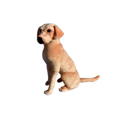 Plyšový sedící pes Labrador, 70cm