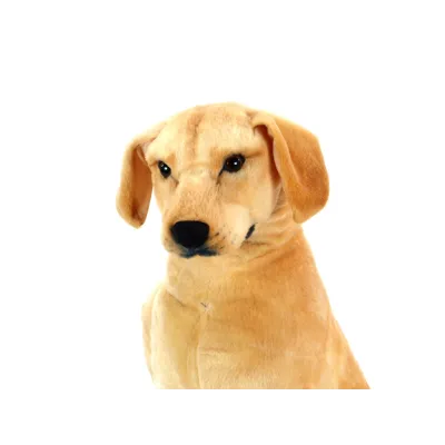 Plyšový sedící pes Labrador, výška 83 cm Plyšový sedící pes Labrador, výška 83 cm