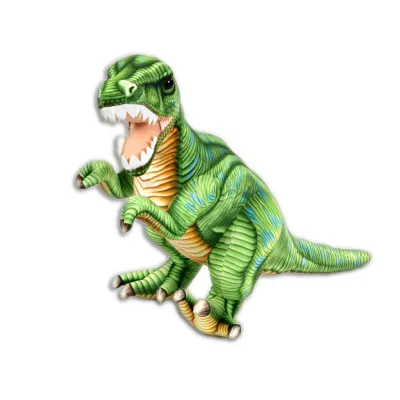 Plyšový stojící dinosaurus Tyranosaurus Rex, výška 48 cm, délka 70 cm, střední Plyšový stojící dinosaurus Tyranosaurus Rex, výška 48 cm, délka 70 cm, střední