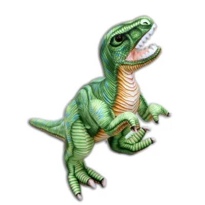 Plyšový stojící dinosaurus Tyranosaurus Rex, výška 48 cm, délka 70 cm, střední Plyšový stojící dinosaurus Tyranosaurus Rex, výška 48 cm, délka 70 cm, střední