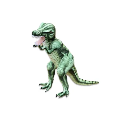 Plyšový stojící dinosaurus Tyranosaurus Rex, výška 80cm, délka 128cm, velký Plyšový stojící dinosaurus Tyranosaurus Rex, výška 80cm, délka 128cm, velký