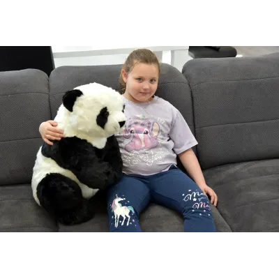 Rozkošná plyšová sedící panda, výška 56cm Rozkošná plyšová sedící panda, výška 56cm