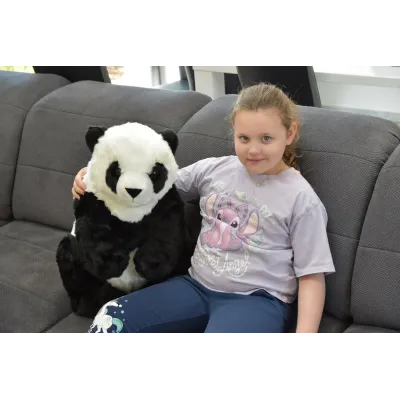 Rozkošná plyšová sedící panda, výška 56cm Rozkošná plyšová sedící panda, výška 56cm