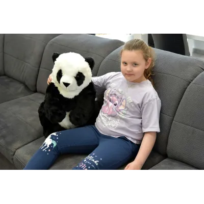 Rozkošná plyšová sedící panda, výška 56cm Rozkošná plyšová sedící panda, výška 56cm