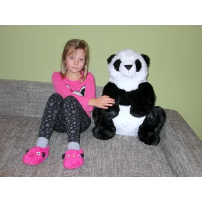 Rozkošná plyšová sedící panda, výška 56cm Rozkošná plyšová sedící panda, výška 56cm