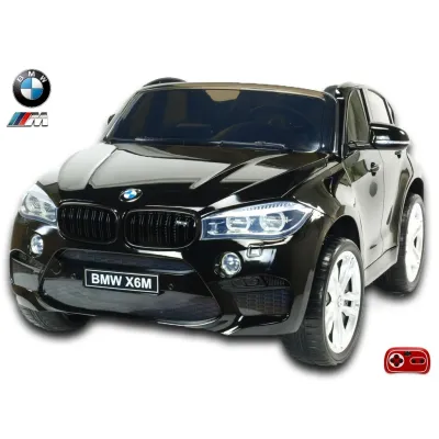 BMW X6M s 2,4G, dvoumístné, černá metalíza BMW X6M s 2,4G, dvoumístné, černá metalíza