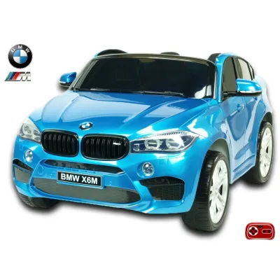 BMW X6M s 2,4G, dvoumístné, modrá metalíza BMW X6M s 2,4G, dvoumístné, modrá metalíza