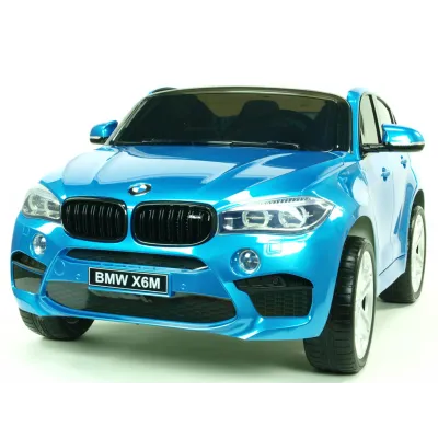 BMW X6M s 2,4G, dvoumístné, modrá metalíza BMW X6M s 2,4G, dvoumístné, modrá metalíza