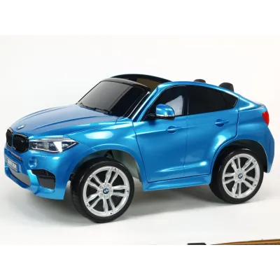 BMW X6M s 2,4G, dvoumístné, modrá metalíza BMW X6M s 2,4G, dvoumístné, modrá metalíza