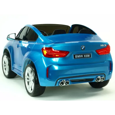 BMW X6M s 2,4G, dvoumístné, modrá metalíza BMW X6M s 2,4G, dvoumístné, modrá metalíza