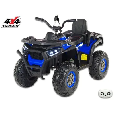 Čtyřkolka Xmen s 2.4G, 4x4, náhon všech EVA kol, polymer potah modrá Čtyřkolka Xmen s 2.4G, 4x4, náhon všech EVA kol, polymer potah modrá