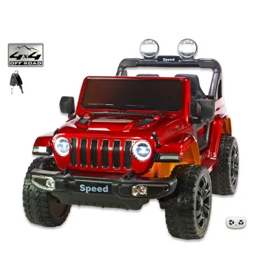 Džíp Speed rubican s 2.4G, náhonem 4x4, vínová metalíza Džíp Speed rubican s 2.4G, náhonem 4x4, vínová metalíza