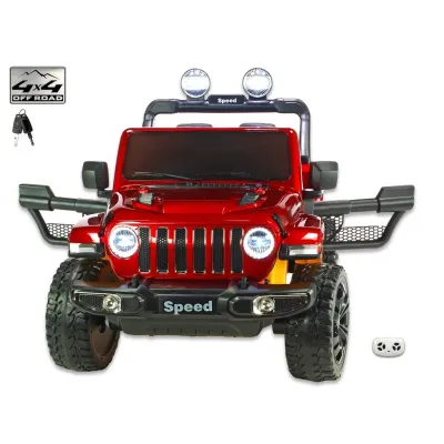 Džíp Speed rubican s 2.4G, náhonem 4x4, vínová metalíza Džíp Speed rubican s 2.4G, náhonem 4x4, vínová metalíza