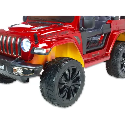 Džíp Speed rubican s 2.4G, náhonem 4x4, vínová metalíza Džíp Speed rubican s 2.4G, náhonem 4x4, vínová metalíza