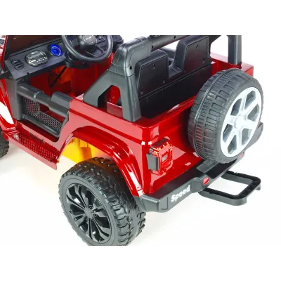 Džíp Speed rubican s 2.4G, náhonem 4x4, vínová metalíza Džíp Speed rubican s 2.4G, náhonem 4x4, vínová metalíza