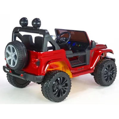 Džíp Speed rubican s 2.4G, náhonem 4x4, vínová metalíza Džíp Speed rubican s 2.4G, náhonem 4x4, vínová metalíza
