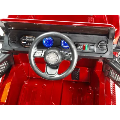 Džíp Speed rubican s 2.4G, náhonem 4x4, vínová metalíza Džíp Speed rubican s 2.4G, náhonem 4x4, vínová metalíza