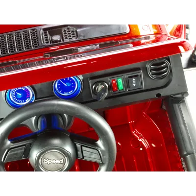 Džíp Speed rubican s 2.4G, náhonem 4x4, vínová metalíza Džíp Speed rubican s 2.4G, náhonem 4x4, vínová metalíza